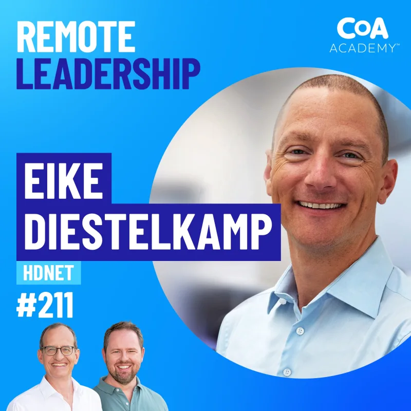 Remote Leadership podcast episode 211 cover